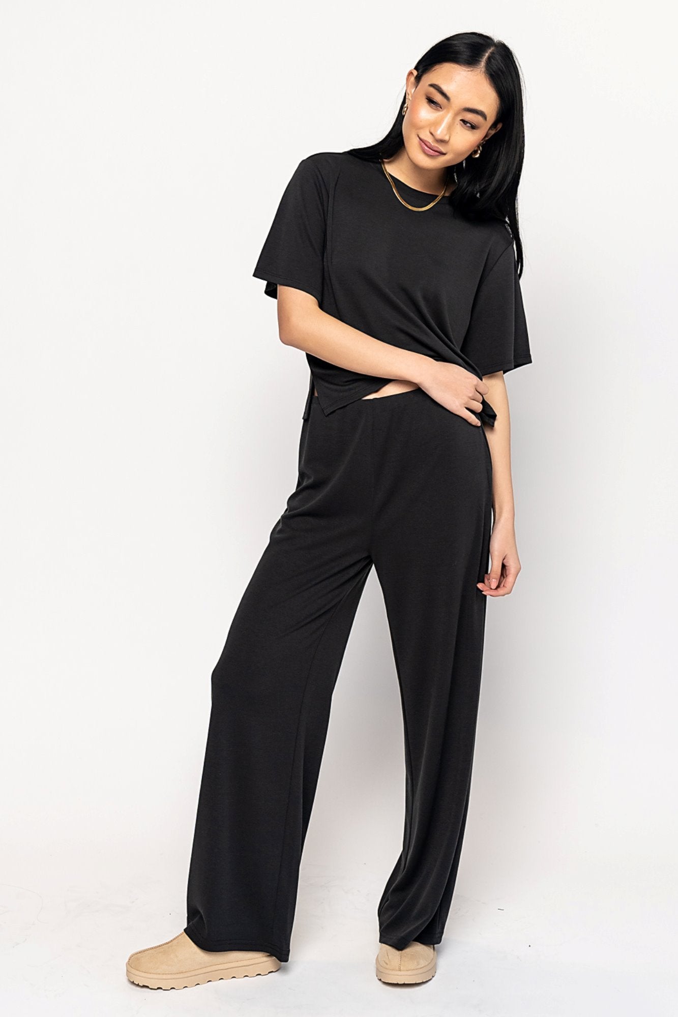 Ever Pant in Black Holley Girl 