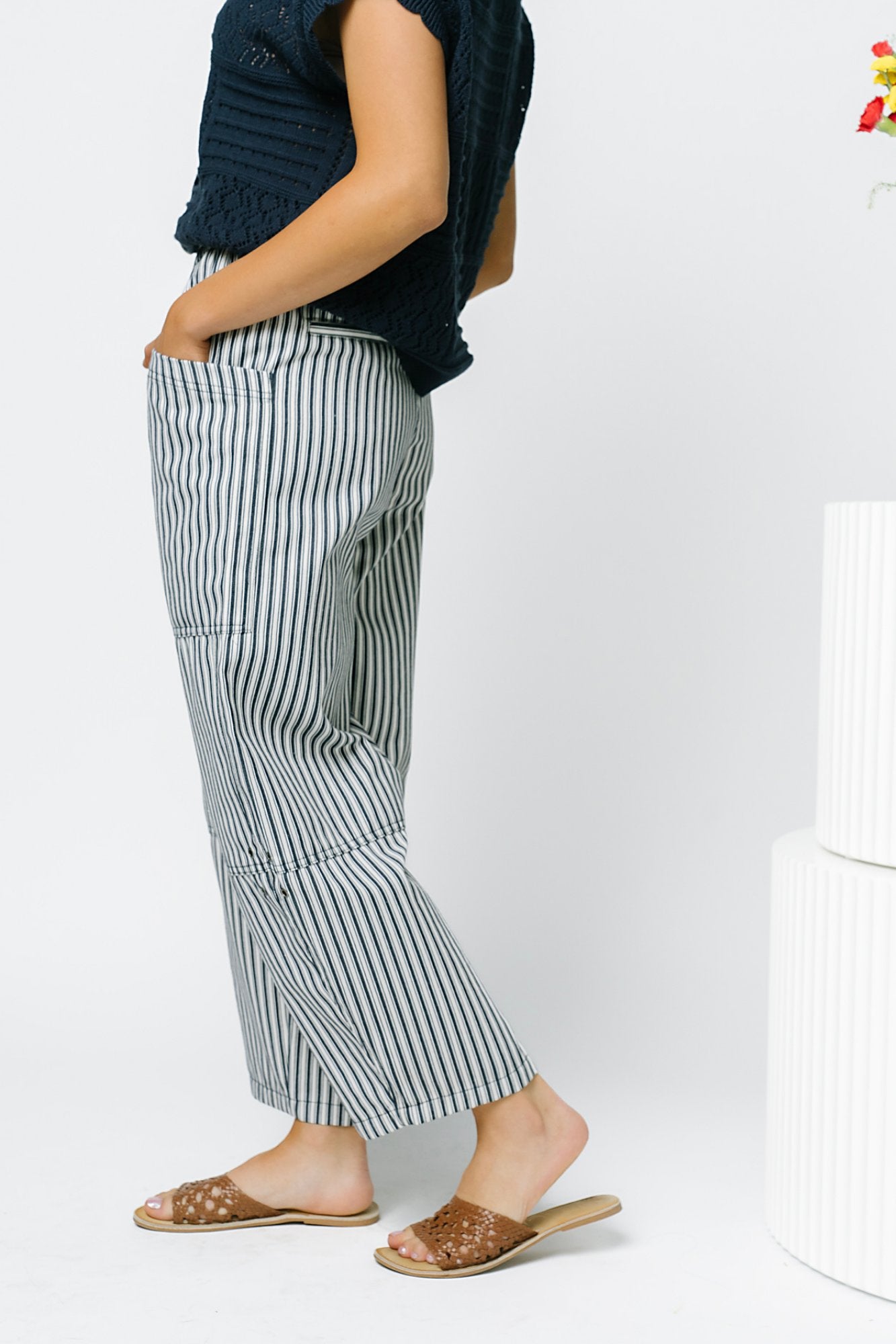 Briar Pants in Navy Clothing Holley Girl 