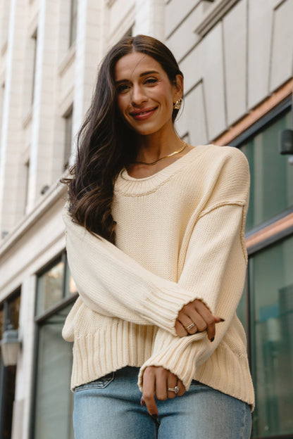 Boston Sweater in Daisy Clothing Holley Girl 