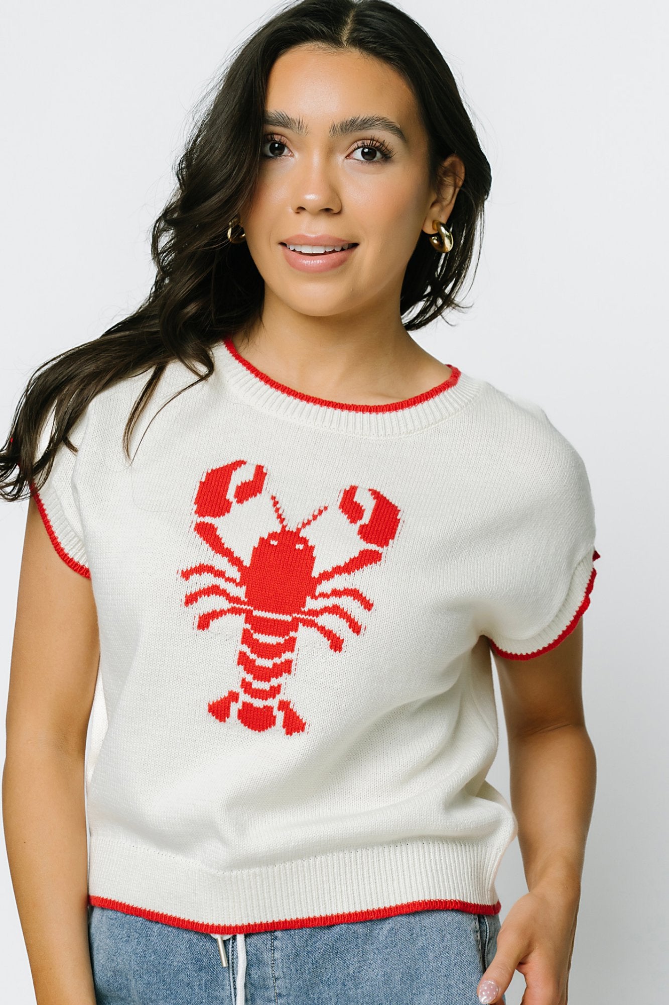 Lucky Lobster Top Clothing Holley Girl 