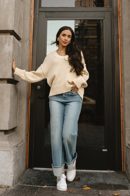 Boston Sweater in Daisy Clothing Holley Girl 