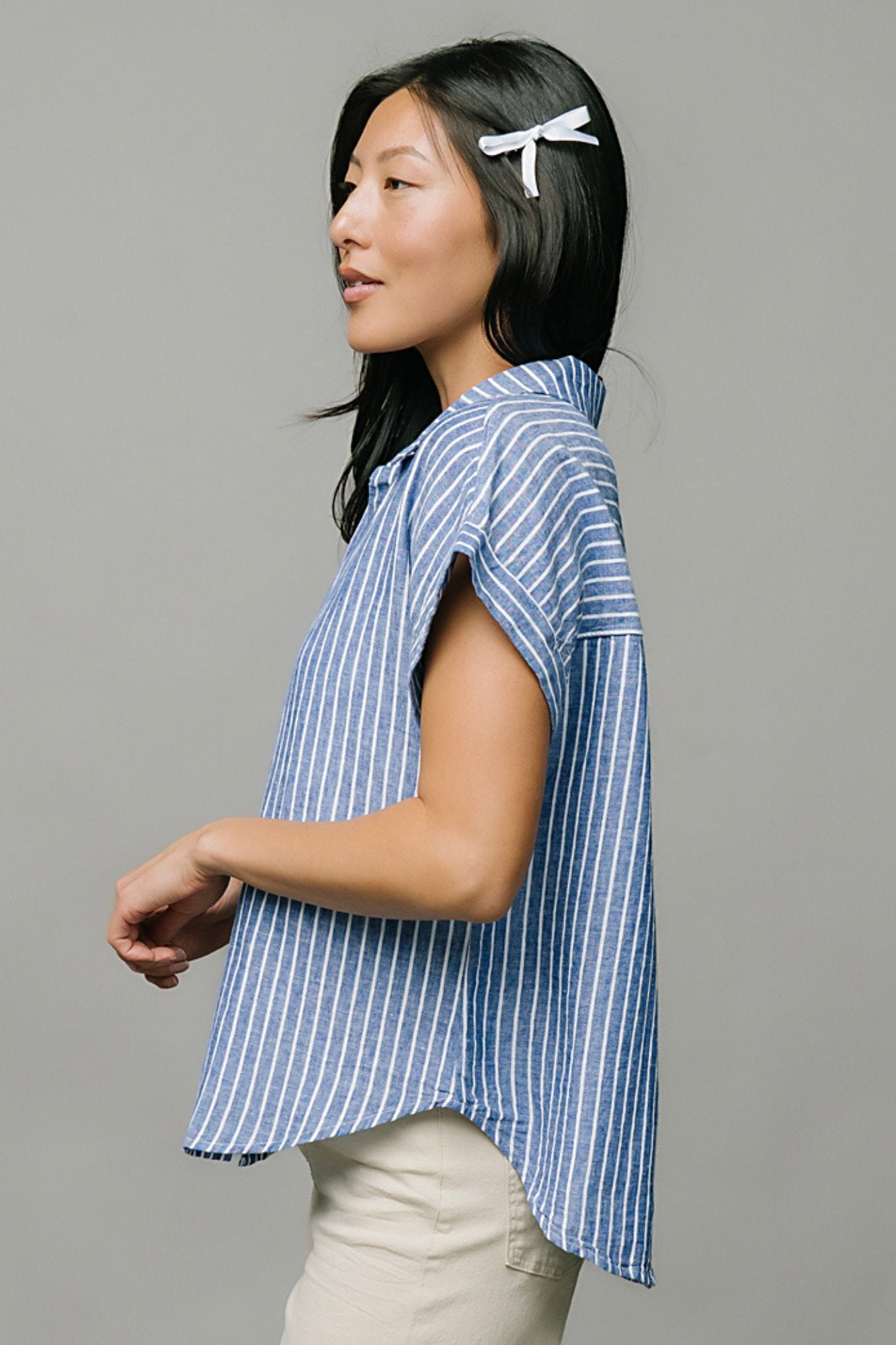 Weekend Stripe Top Clothing Holley Girl 