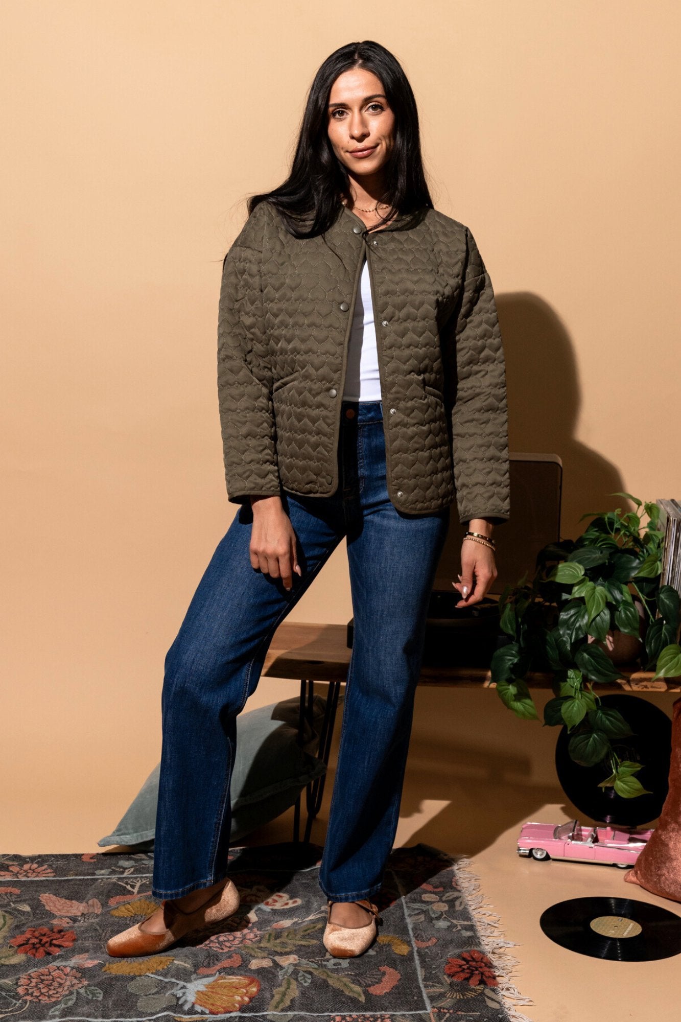 Heartfelt Quilted Jacket Clothing Holley Girl 