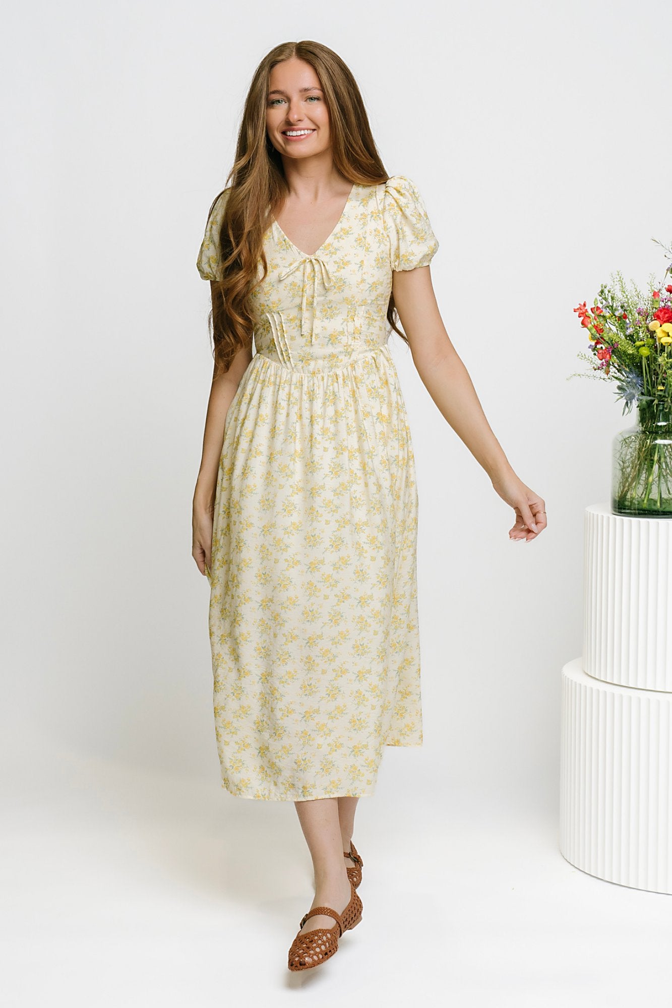 Sunny Creek Dress in Daisy Clothing Holley Girl 