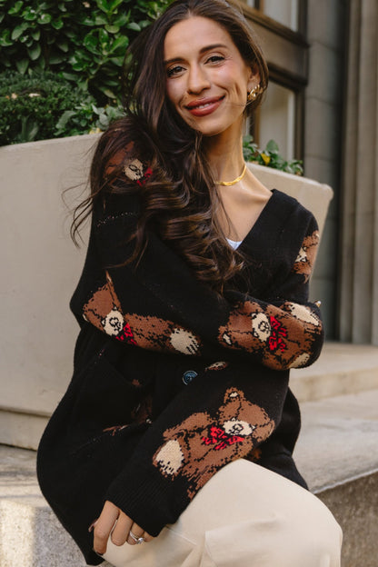 Beary Cozy Cardigan Clothing Holley Girl 