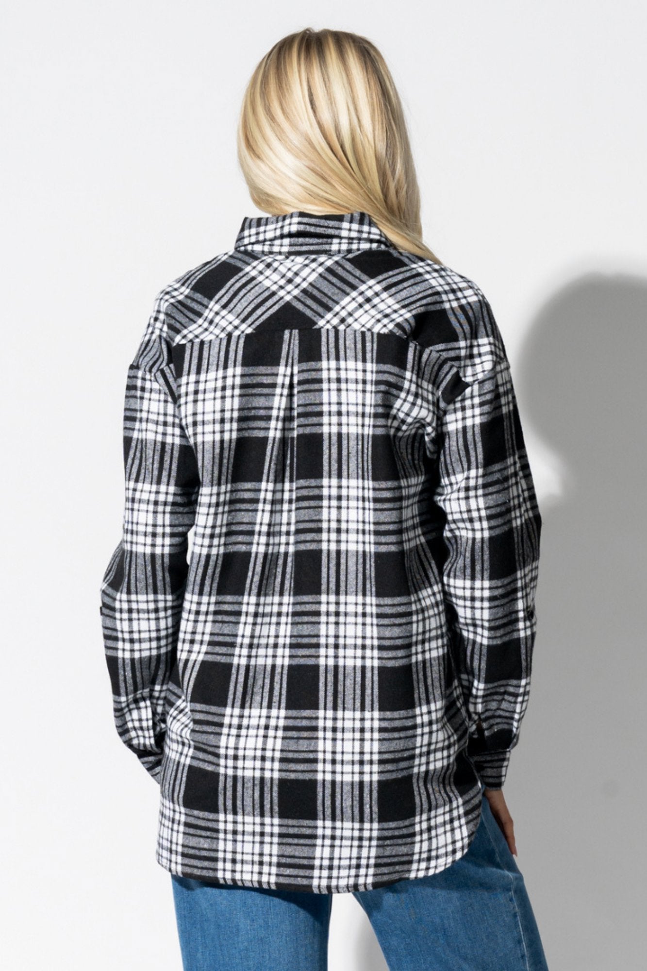 Bonfire Flannel in Black Clothing Holley Girl 