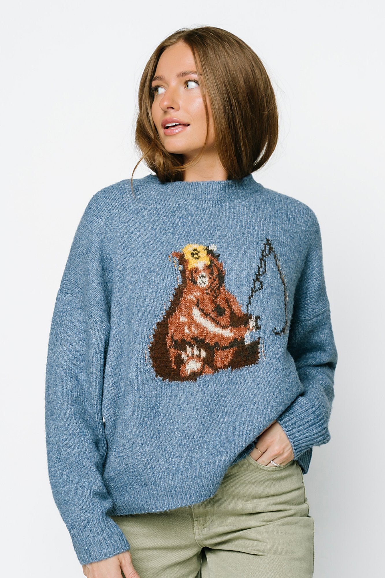 Gone Fishing Sweater Clothing Holley Girl 