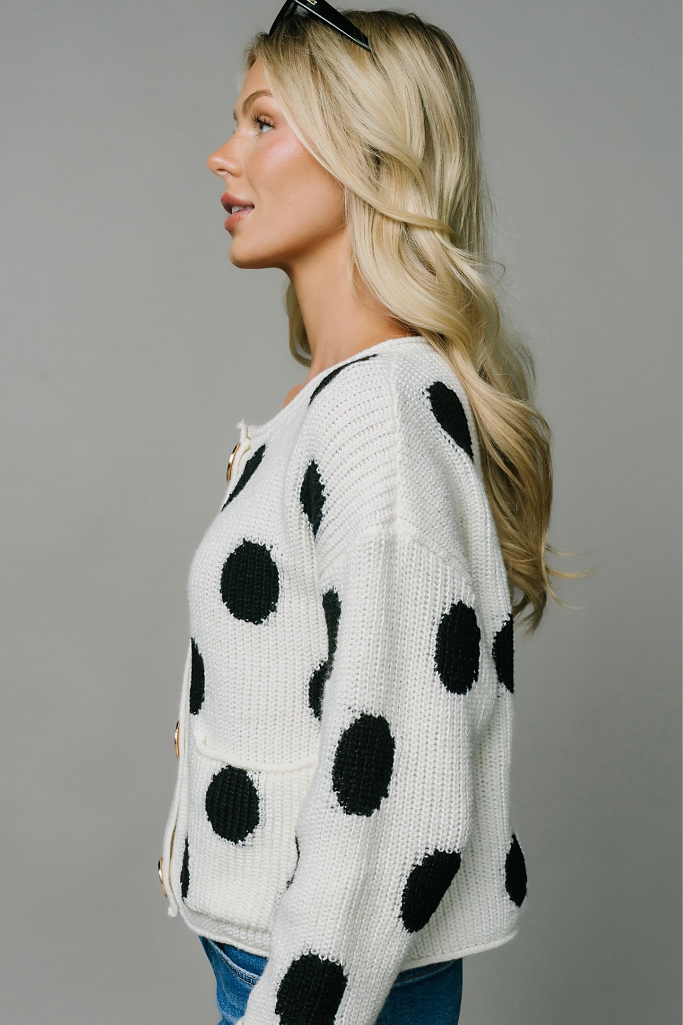 Dots of Fun Knit Clothing Holley Girl 