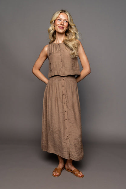 Cocoa Coastal Skirt Clothing Holley Girl 