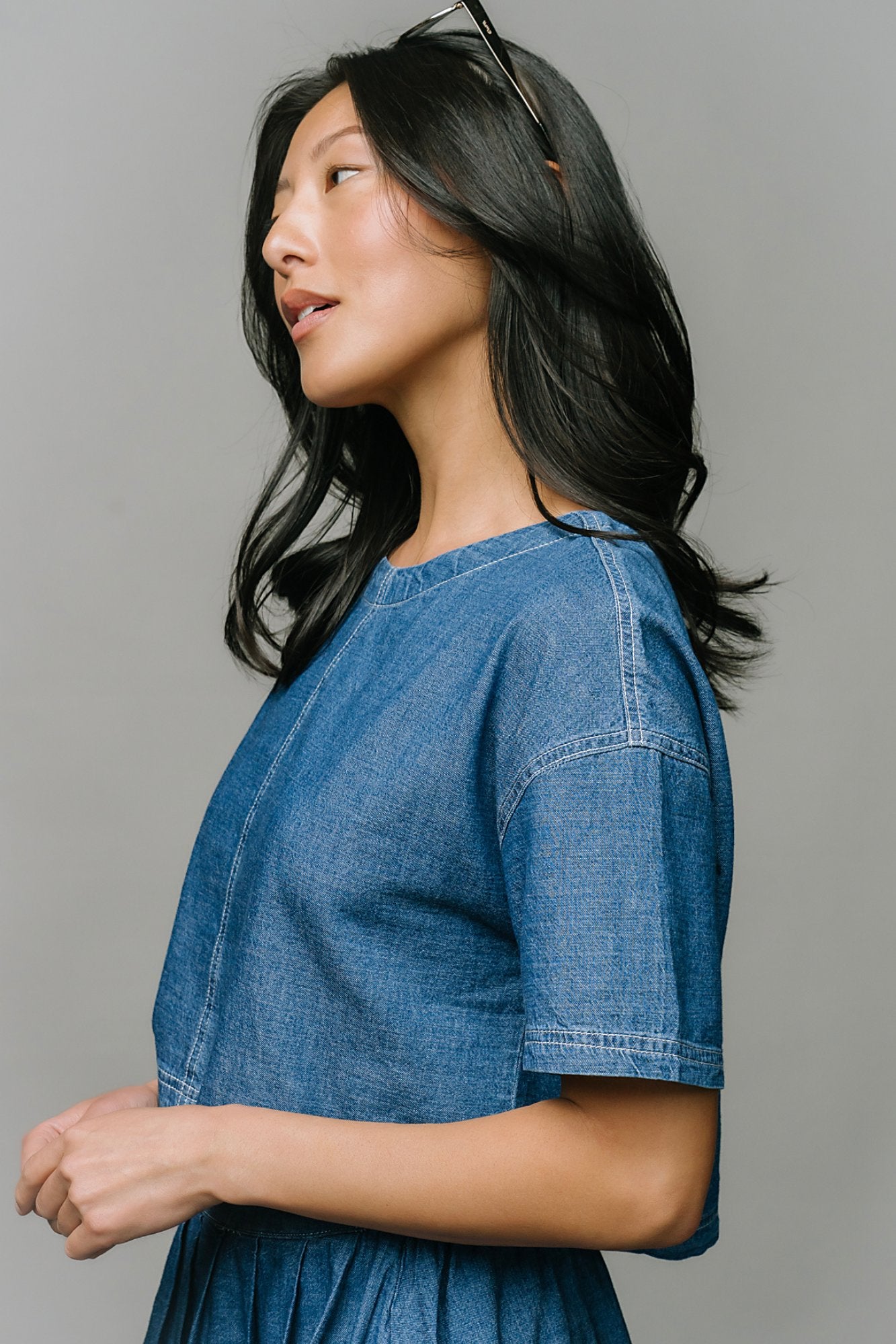 Easy Air Denim Tank Clothing Holley Girl 