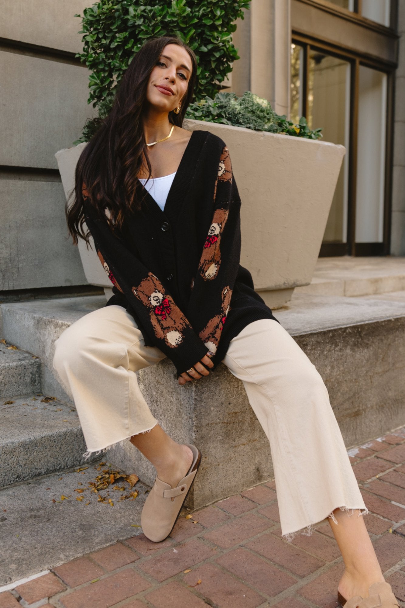 Beary Cozy Cardigan Clothing Holley Girl 