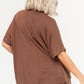 HOLLEY GIRL - Travel Top in Cocoa Clothing Holley Girl 