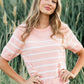 Finch Top in Peach Clothing Holley Girl 