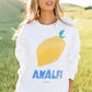 Amalfi Crewneck Clothing Holley Girl 