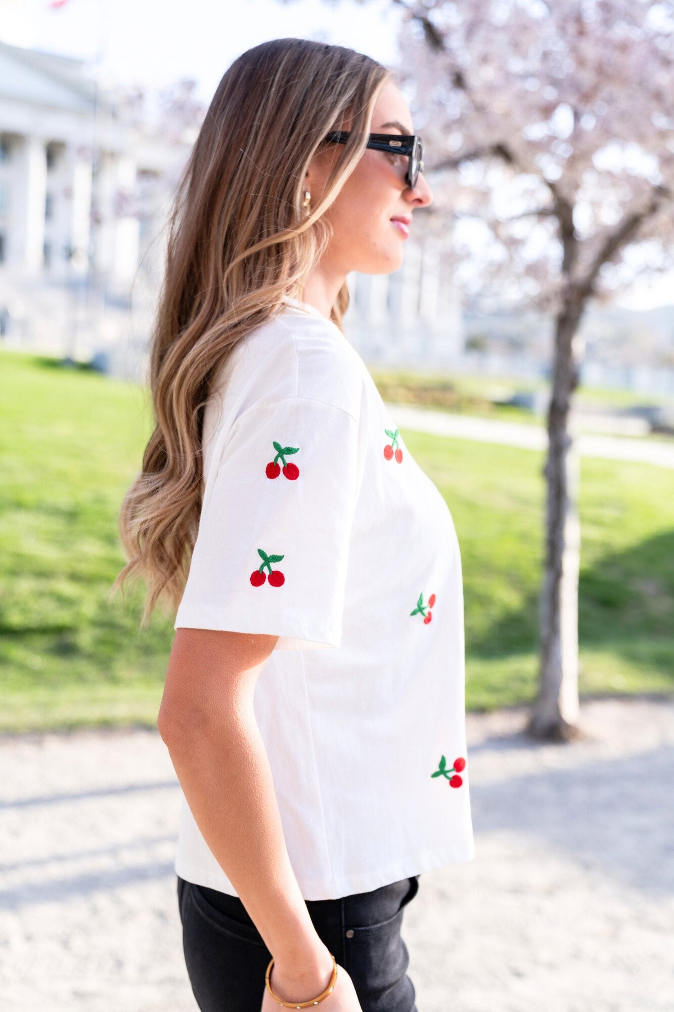 Cherry on Top Tee Clothing Holley Girl 