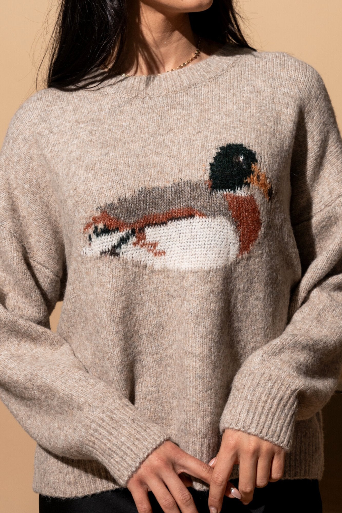 Lucky Duck Sweater Clothing Holley Girl 