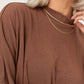 HOLLEY GIRL - Travel Top in Cocoa Clothing Holley Girl 