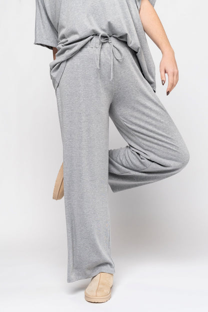 Travel Pant in Grey Holley Girl 