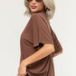 HOLLEY GIRL - Travel Top in Cocoa Clothing Holley Girl 