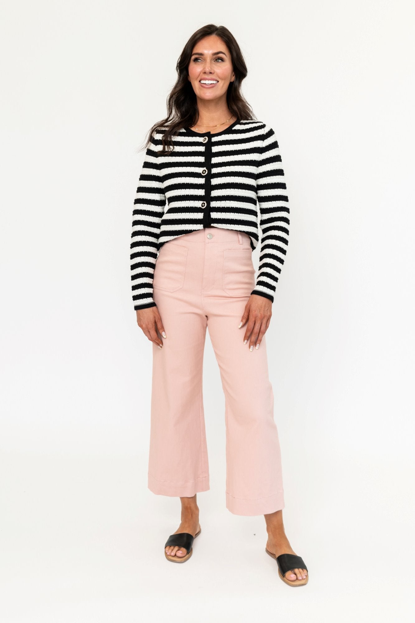 Towns Pant in Blush Holley Girl 