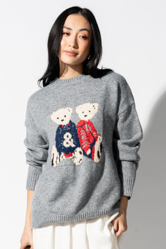 Beary Best Friend Sweater Clothing Holley Girl 
