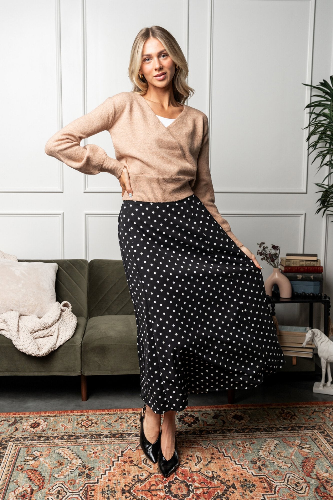 Dainty Dot Skirt Clothing Holley Girl 