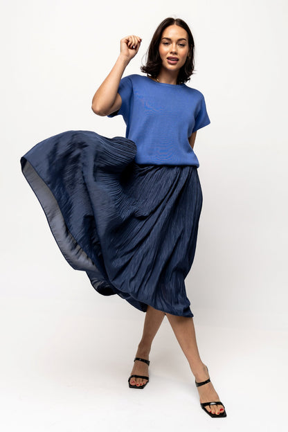Gianna Top in Periwinkle Holley Girl 