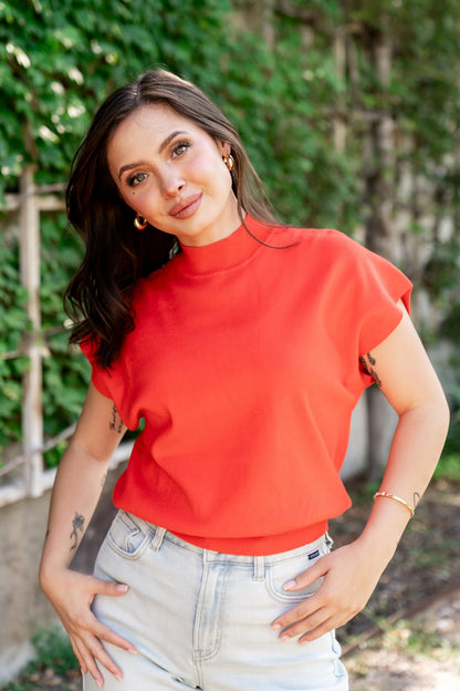 Austin Top in Apple Clothing Holley Girl 