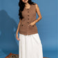Monaco Top in Mocha Clothing Holley Girl 