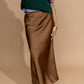 Hepburn Skirt in Chocolate Clothing Holley Girl 