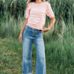 Finch Top in Peach Clothing Holley Girl 