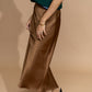 Hepburn Skirt in Chocolate Clothing Holley Girl 