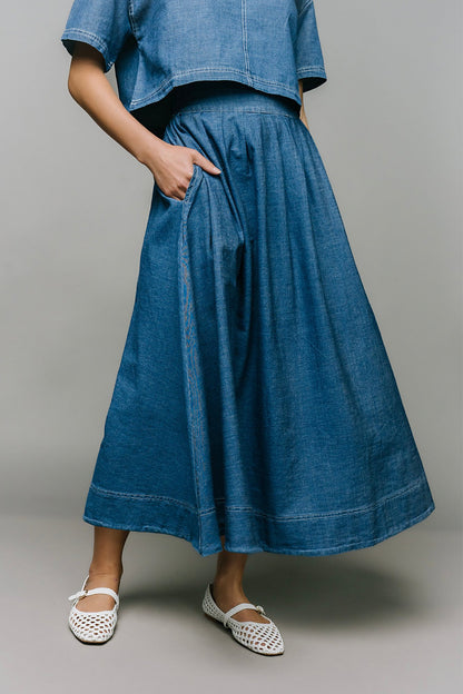 Easy Air Denim Skirt Clothing Holley Girl 