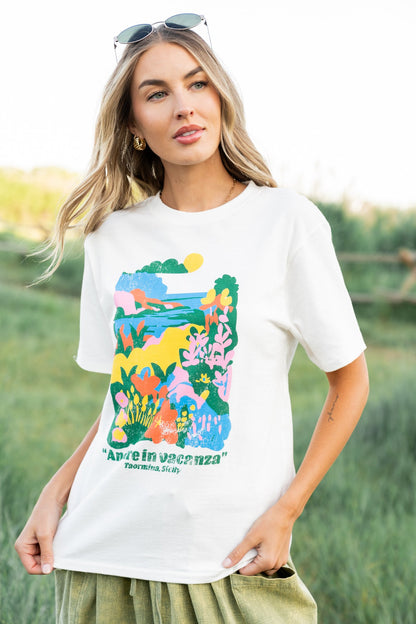 Vacanza Graphic Tee Clothing Holley Girl 