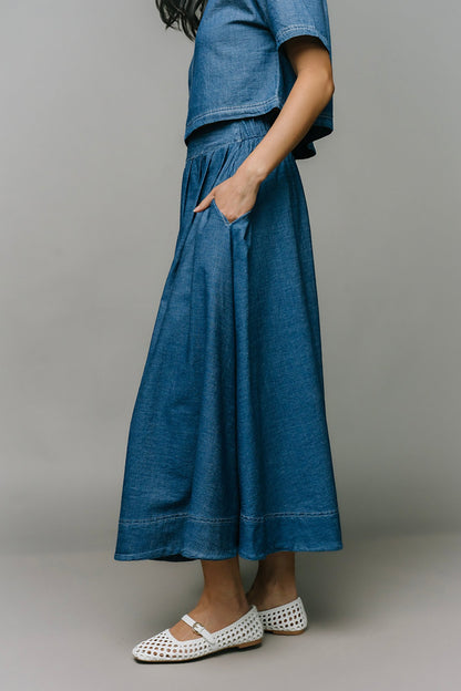 Easy Air Denim Skirt Clothing Holley Girl 