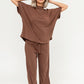 HOLLEY GIRL - Travel Top in Cocoa Clothing Holley Girl 