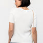 Bowman Top in White Holley Girl 