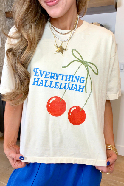 Everything Hallelujah - Boxy Tee