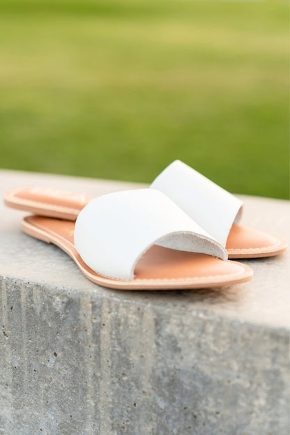 Benton Sandals in White Clothing Holley Girl 