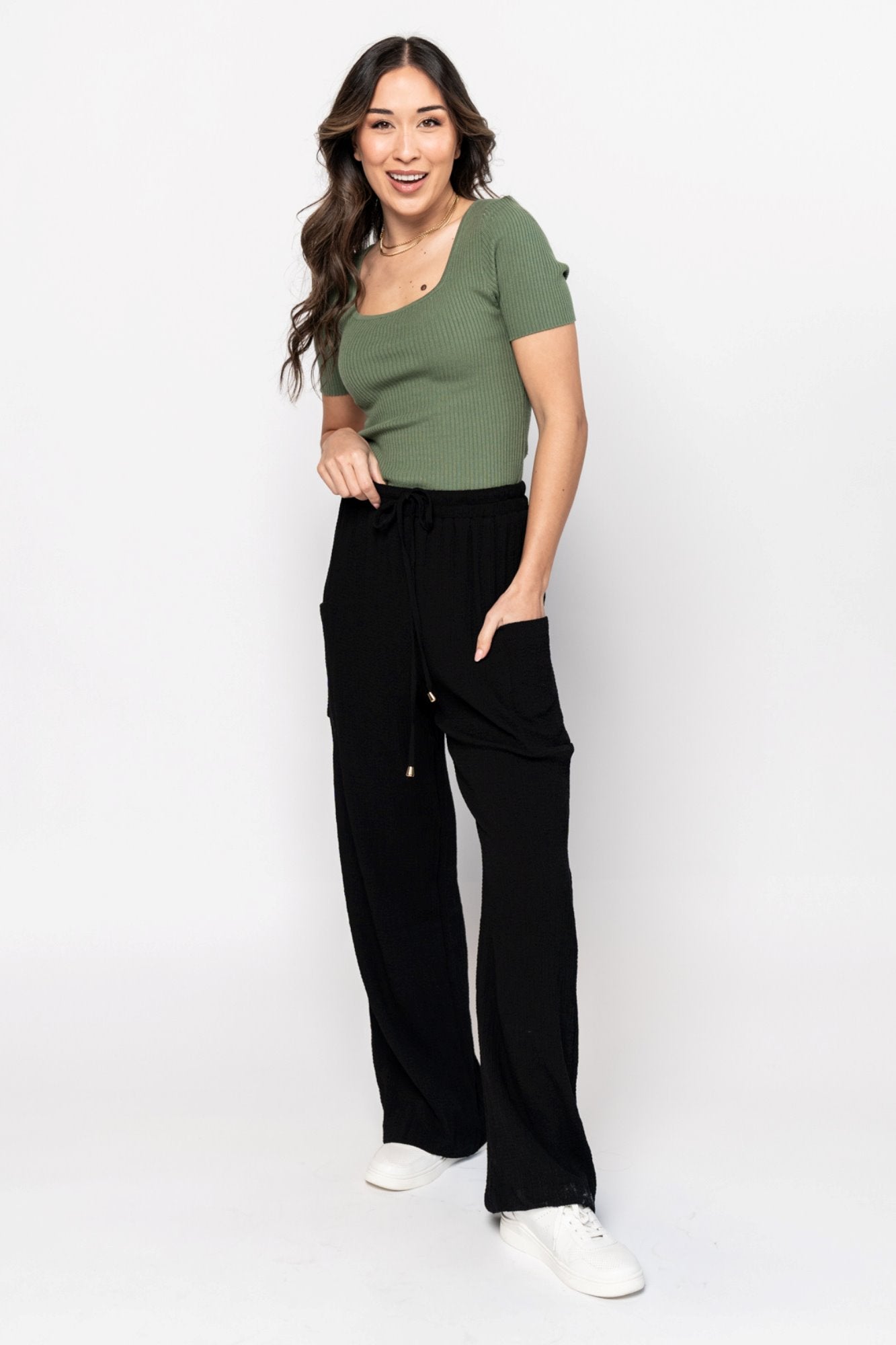 Rae Top in Moss Holley Girl 