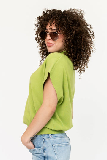 Austin Top in Lime Clothing Holley Girl 
