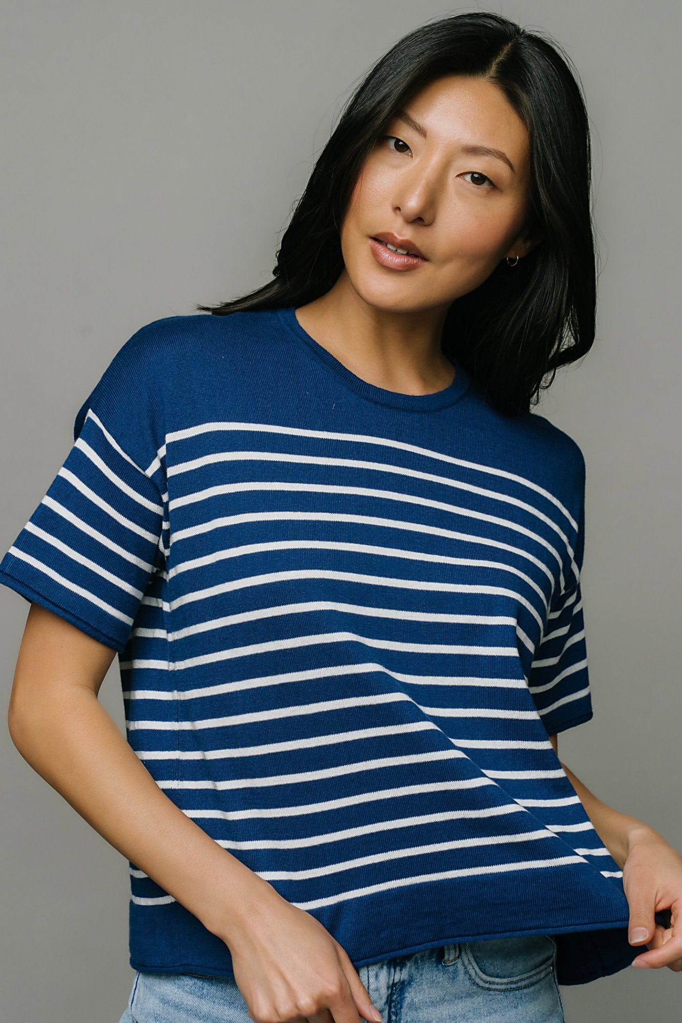 Seaside Striped Top Clothing Holley Girl 