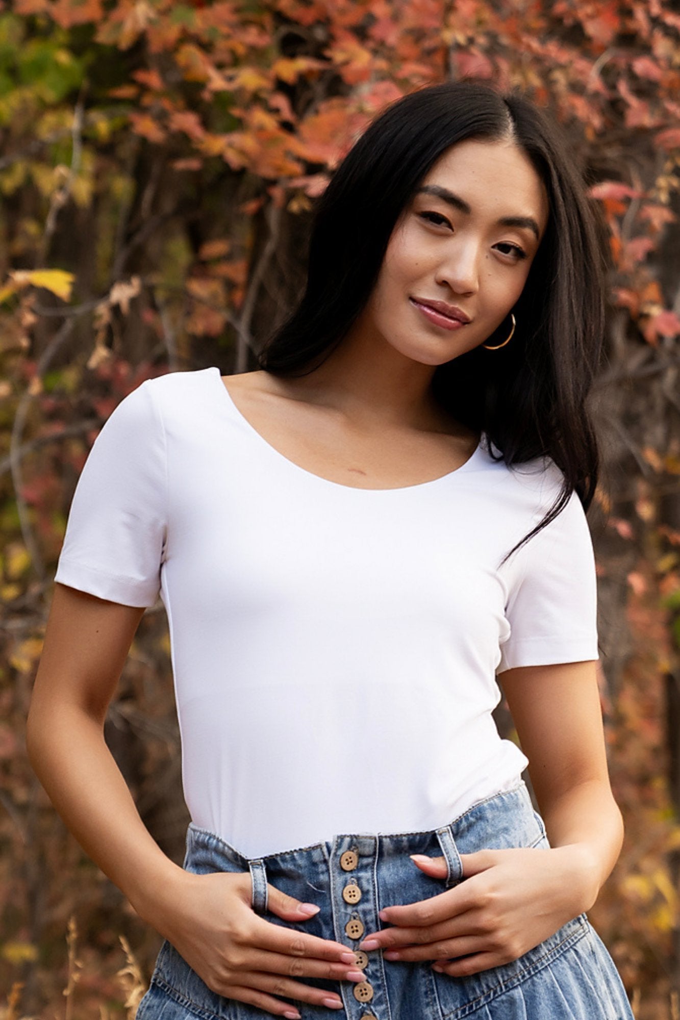 Essential Short Sleeve Tee Clothing Holley Girl 