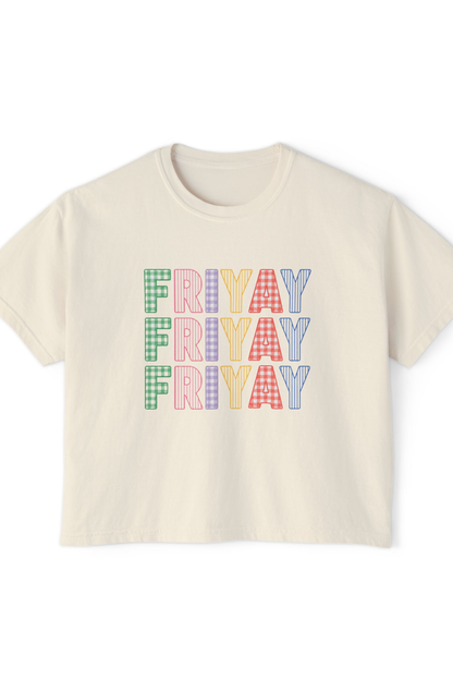 FRIYAY - Boxy Tee