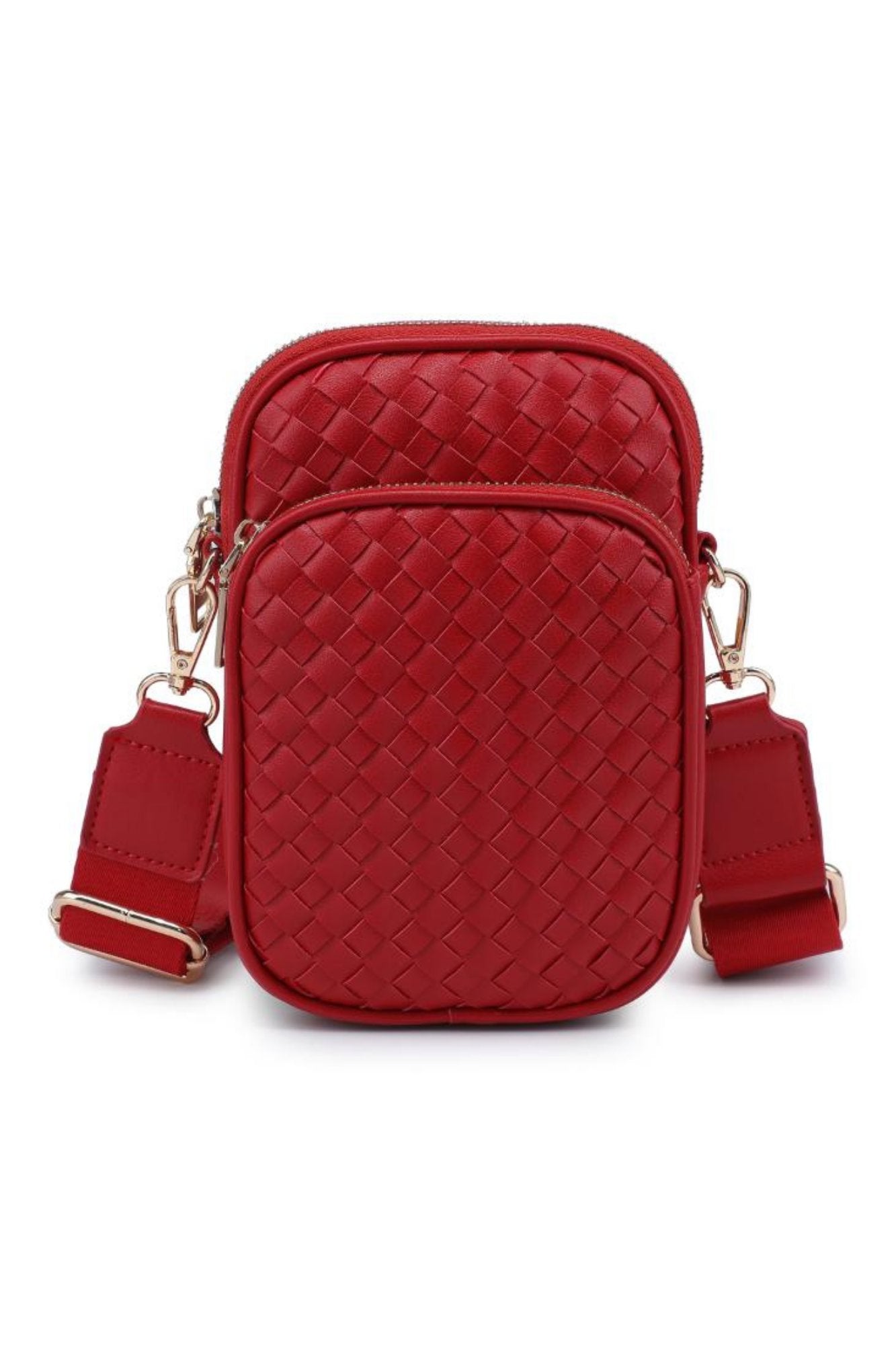 Marion Bag in Red Holley Girl 