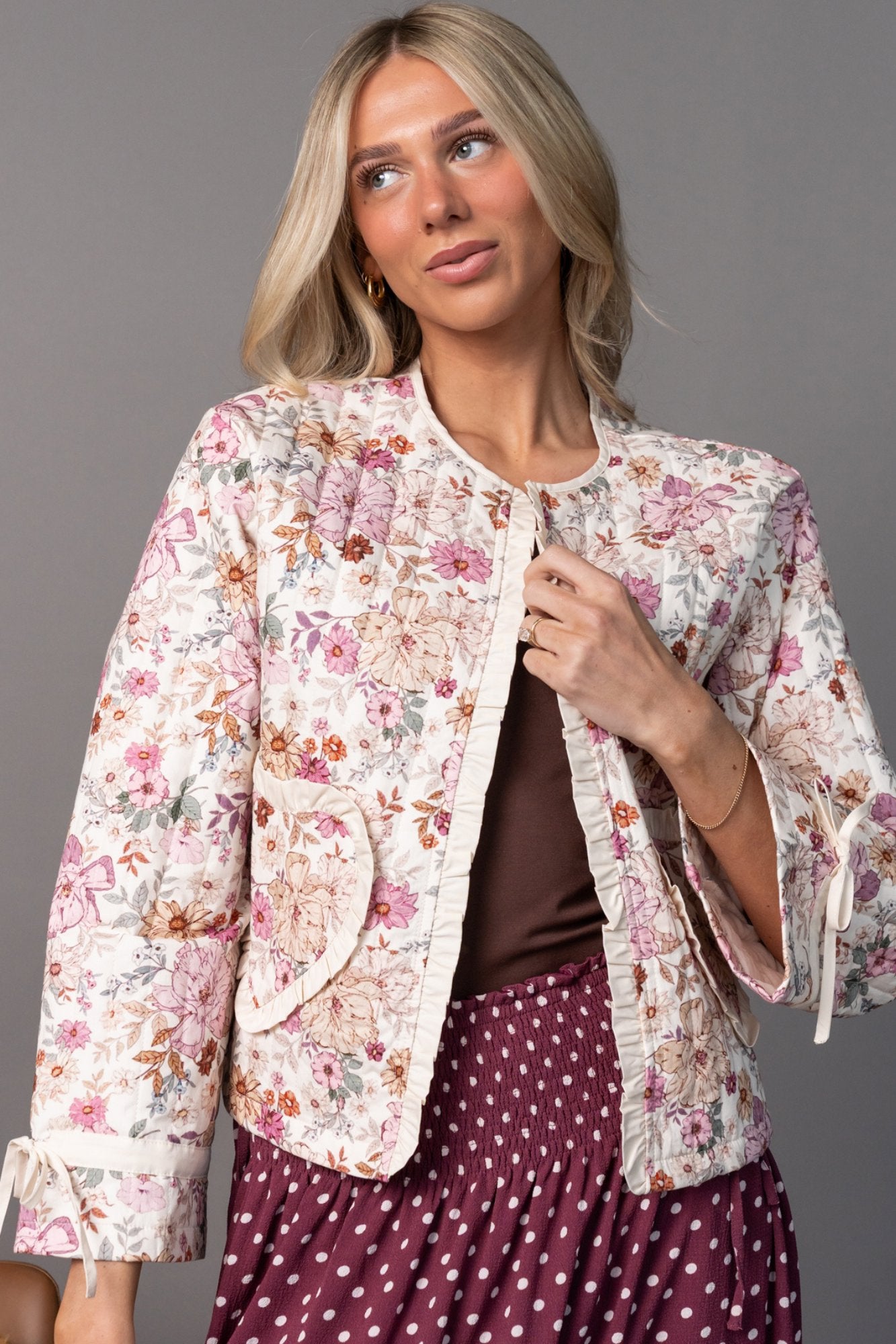 Cottage Rose Jacket Clothing Holley Girl 