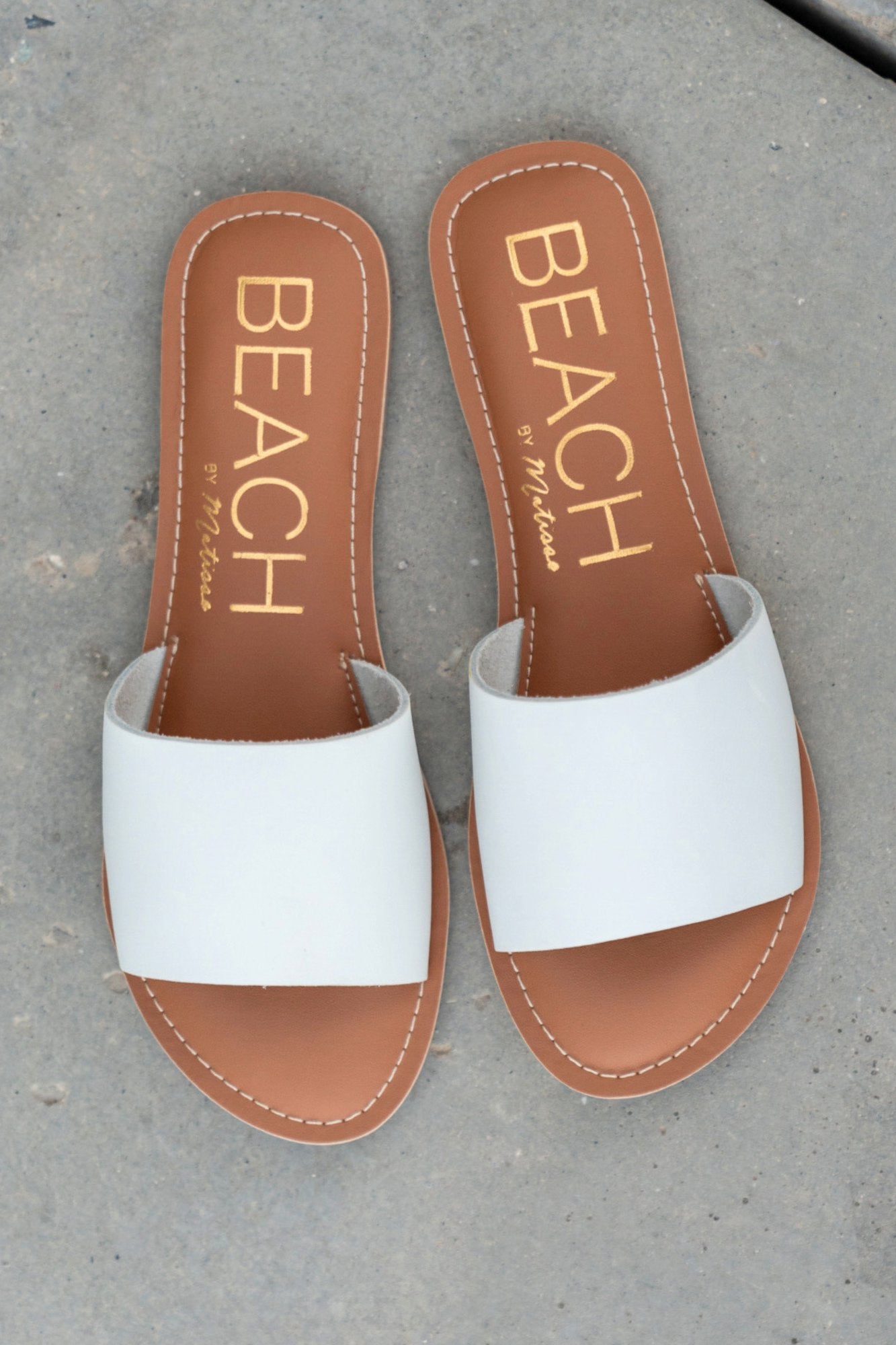 Benton Sandals in White Clothing Holley Girl 