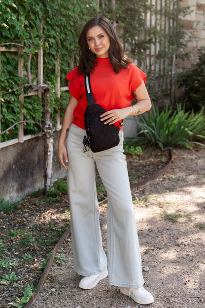 Austin Top in Apple Clothing Holley Girl 