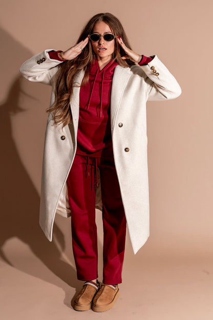 Jude Coat in Oatmeal Clothing Holley Girl 