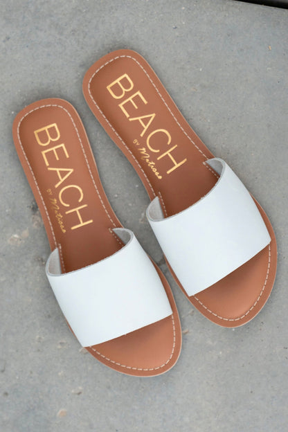 Benton Sandals in White Clothing Holley Girl 